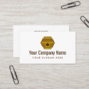 Search for drawing of bees business cards Beekeeper
