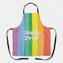 Search for rainbow pride aprons Love is love