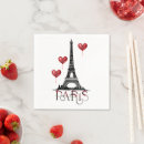 Search for red heart napkins Gothic
