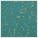 Search for gold and teal fabric Green