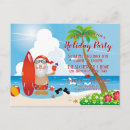 Search for beach santa claus postcards Party