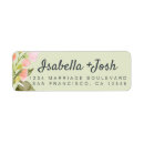 Search for boho floral return address labels Calligraphy