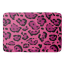 Search for leopard bath mats Pink