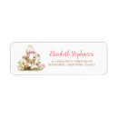 Search for woodland animal baby shower return address labels Floral