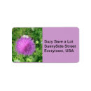 Search for thistles return address labels Garden