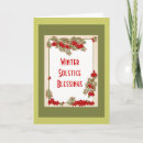 Search for winter solstice blessings cards Pagan