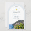 Search for amalfi coast wedding invitations Mediterranean