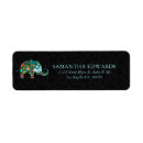 Search for wild animals return address labels Colourful
