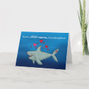 Search for shark valentines day cards Blue