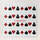 Search for playing cards puzzles Spade