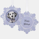 Search for black and white spots christmas tree decorations Dalmatian