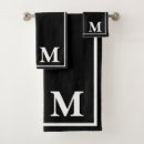 Search for black and white modern bath towels Decorative