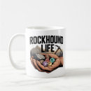 Search for rockhounding mugs Mineral collector