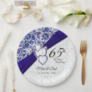 Search for 65th birthday plates Blue