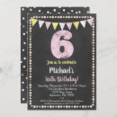 Search for 6 year old girl birthday invitations Six
