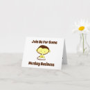 Search for funny business party invitations Cute