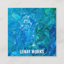 Search for crazy business cards Blue