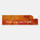 Search for maple leaf bumper stickers Red