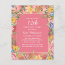 Search for pre teen invitations Flowers
