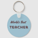 Search for worlds best teacher key rings Education
