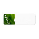 Search for lily of the valley return address labels White