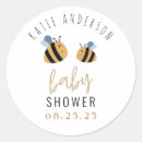 Search for bumble bee baby shower stickers Cute