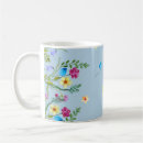 Search for colorful floral pattern mugs Watercolor