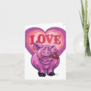 Search for pig valentines day cards Pink