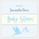 Search for blue stork baby shower stickers Expecting