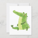 Search for cartoon alligator postcards Cute