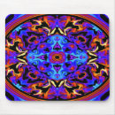 Search for abstract face mousepads Blue