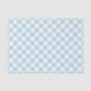 Search for blue gingham tissue paper Pattern