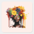 Search for african american hair stickers Black woman