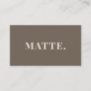 Search for latte business cards Modern