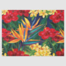 Search for hawaiian flowers tissue paper Beach