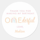 Search for love birthday stickers Pink