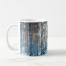 Search for snowy forest mugs Landscape