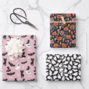 Search for pink pumpkin wrapping paper Ghosts