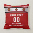 Search for black red silver cushions White