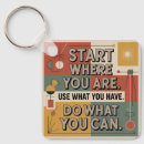 Search for optimistic key rings Overcome doubt