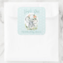 Search for 1st birthday thank you stickers Floral