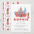 Search for vintage circus party invitations Retro