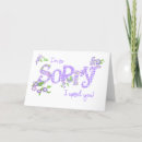 Search for upset cards Apology