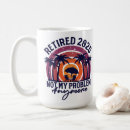 Search for husband quote mugs Retired joke