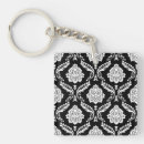 Search for monochrome design key rings Pattern
