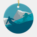Search for skiing christmas tree decorations Snow