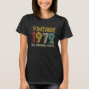 Search for vintage 1972 tshirts All