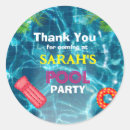 Search for swim party stickers Blue