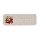 Search for charming return address labels Autumn