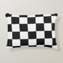 Search for black white geometric cushions Chequered